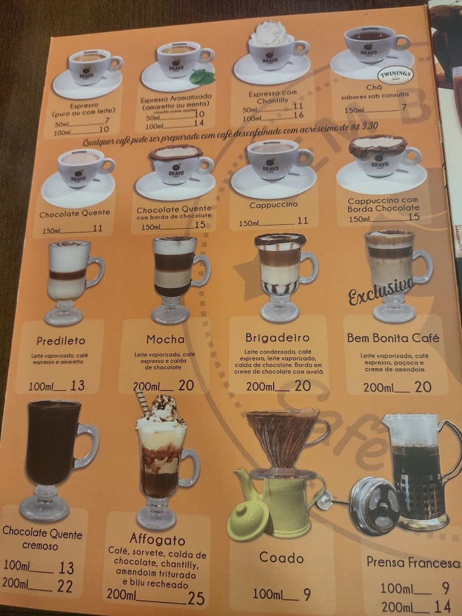 Menu Bem Bonita Cafe E Delicias-1